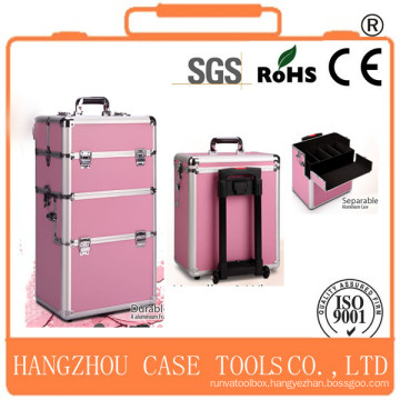 hair dressing make up trolley case,make up trolley case,aluminum make up trolley case